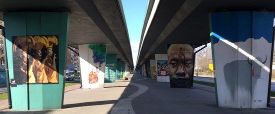 Tybetu Roundabout in Warsaw